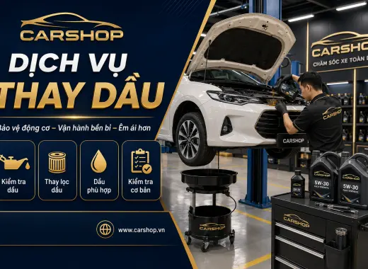 Bảo Dưỡng Xe Ô Tô Định Kỳ: Các Mốc & Hạng Mục Quan Trọng