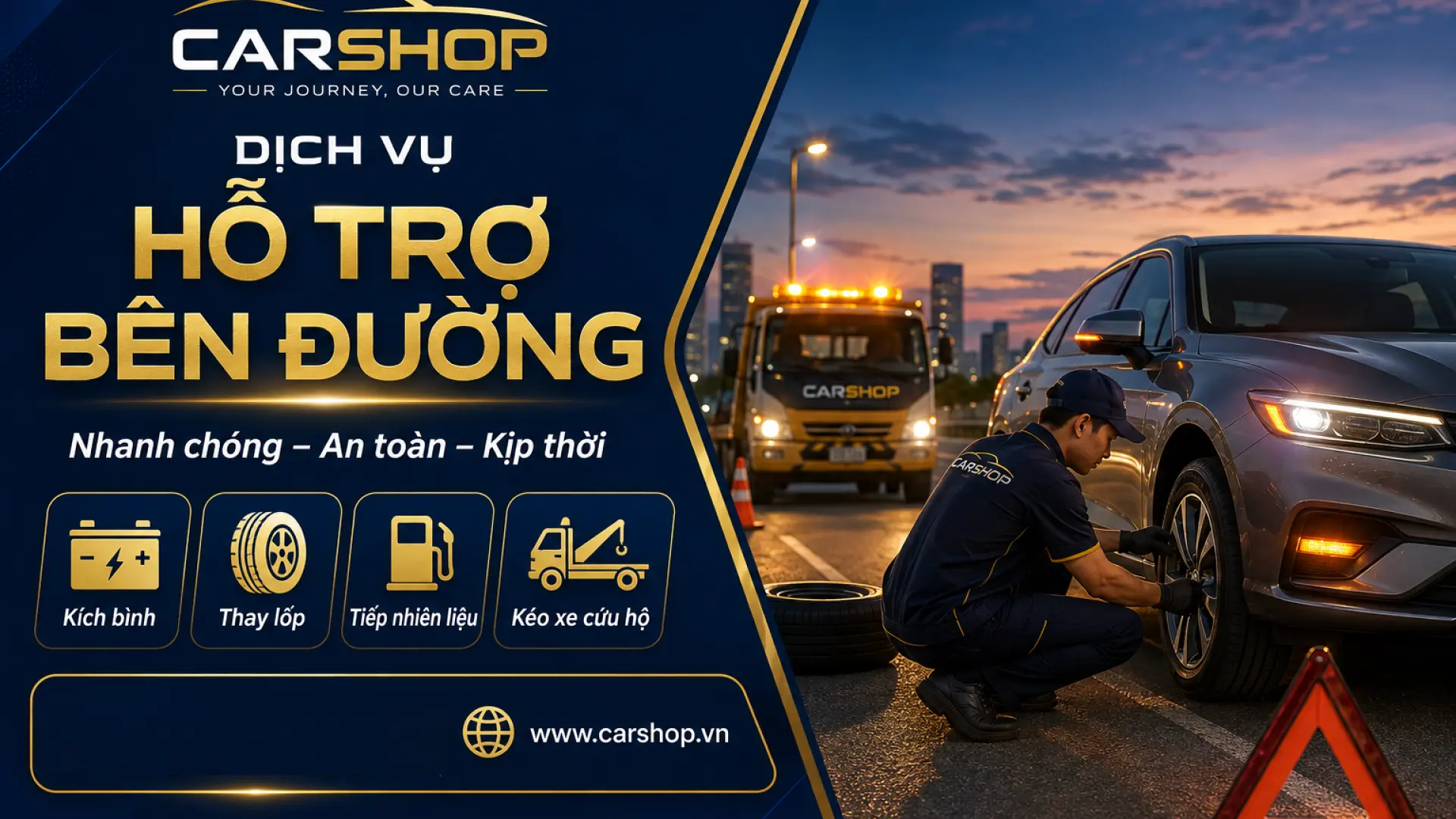 Hỗ trợ bên đường