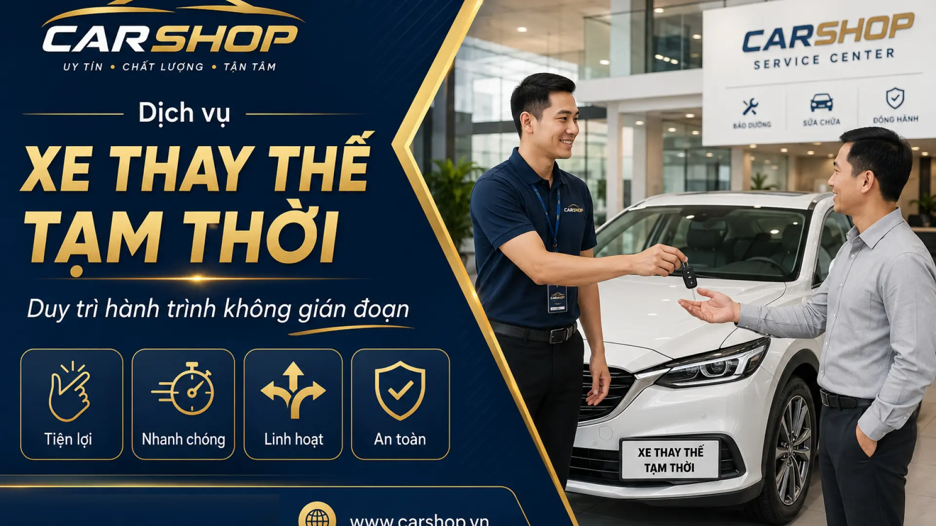 Xe thay thế tạm thời