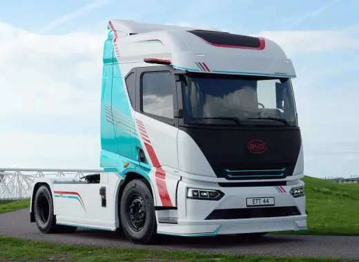 Xe đầu kéo điện BYD đến châu Âu, đấu Tesla Semi