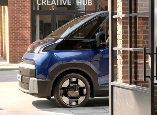 Kia PV7 lộ diện - xe van điện cạnh tranh Ford Transit