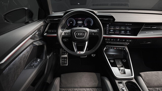Nội thất và không gian lái của Audi A3