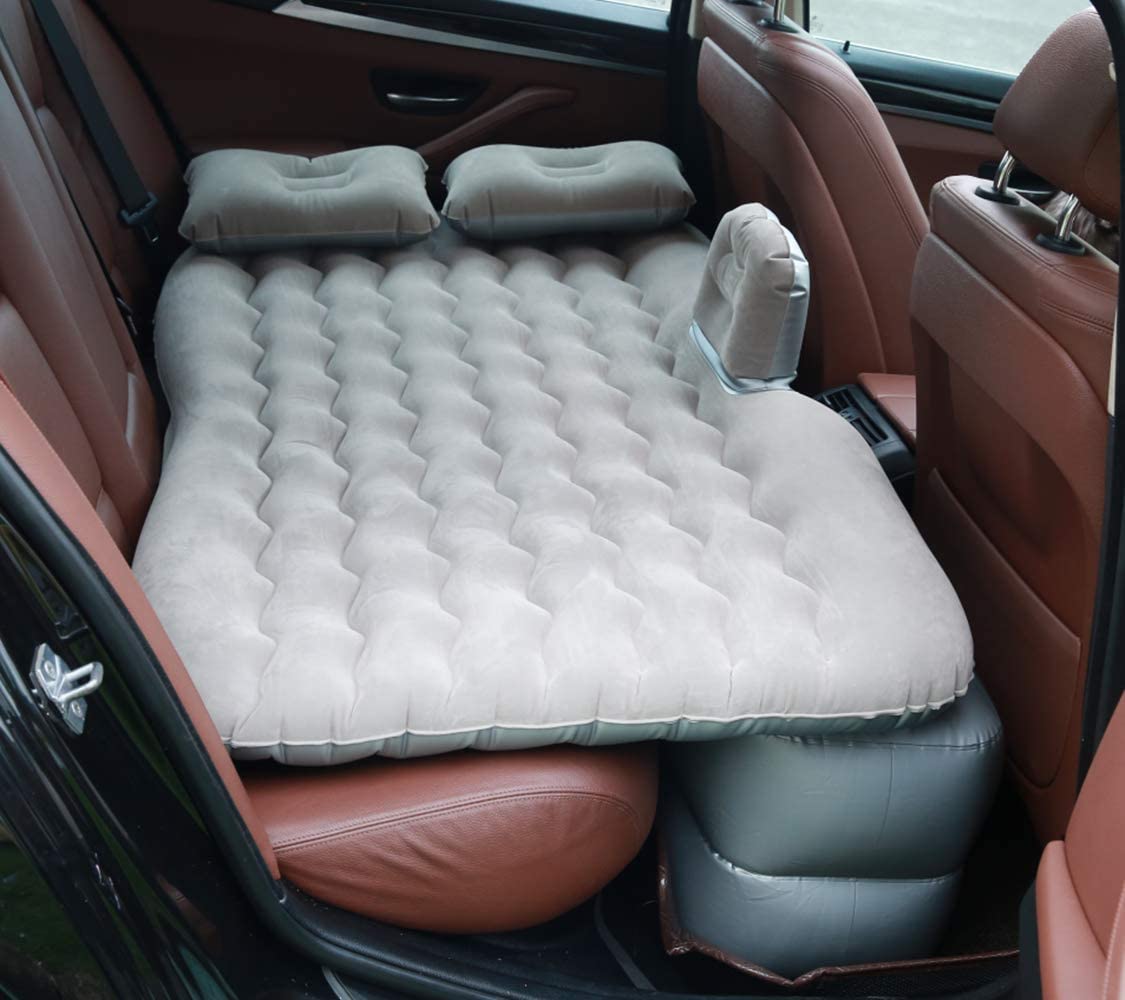 Car Air Bed, Comfortable Travel Inflatable Back Seat Cushion / Air Mattress for Children, grey : Amazon.de: Baby Products